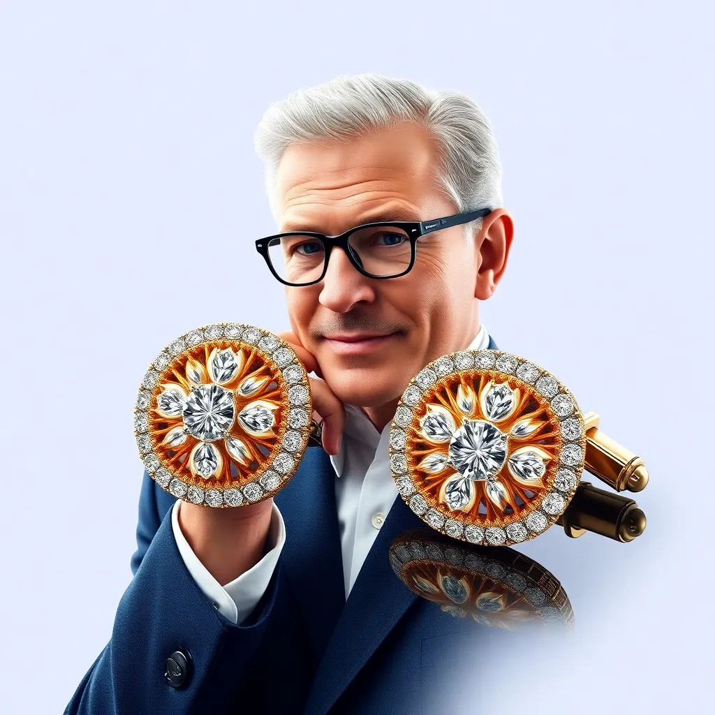 Diamond Guru David Gotlib Dazzles with Luxury Cufflinks Debut