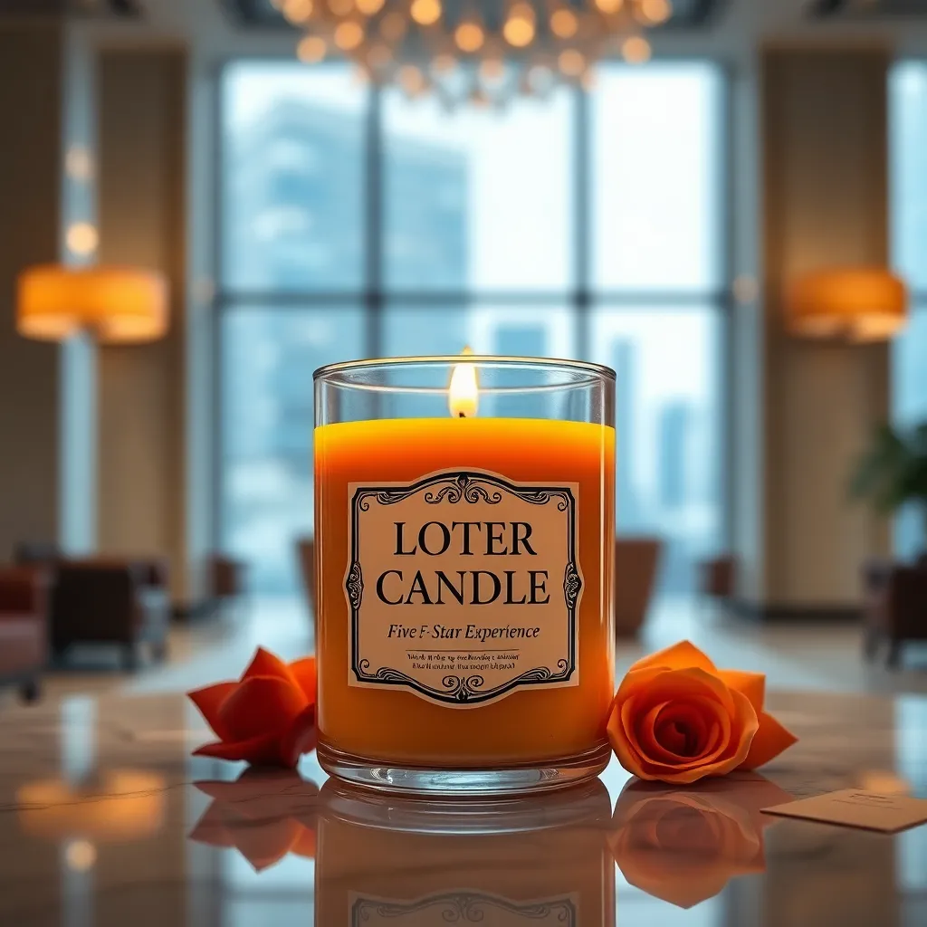 Hotel Lobby Candle: Bottle the Five-Star Experience